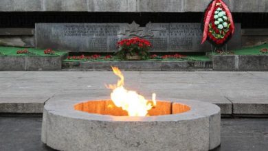 Фото - «Вечный Огонь Славы» открыли в Великом Новгороде после реконструкции