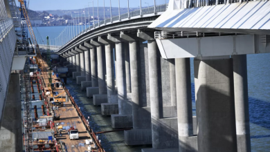 Фото - Хуснуллин: проект восстановления железнодорожной части Крымского моста подготовят к ноябрю